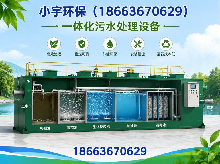 临朐县一体化污水处理设备展示图
