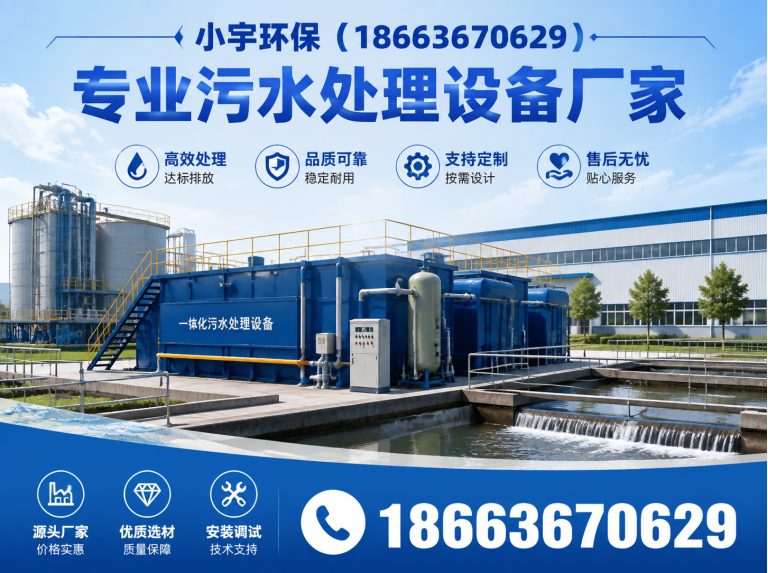 临朐县屠宰污水处理设备展示图